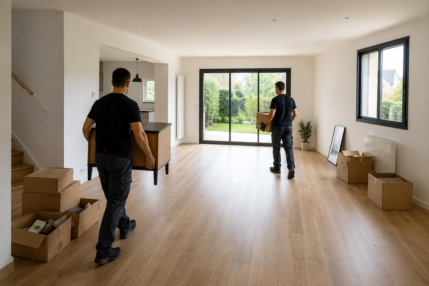 Vide maison avant vente à Bordeaux